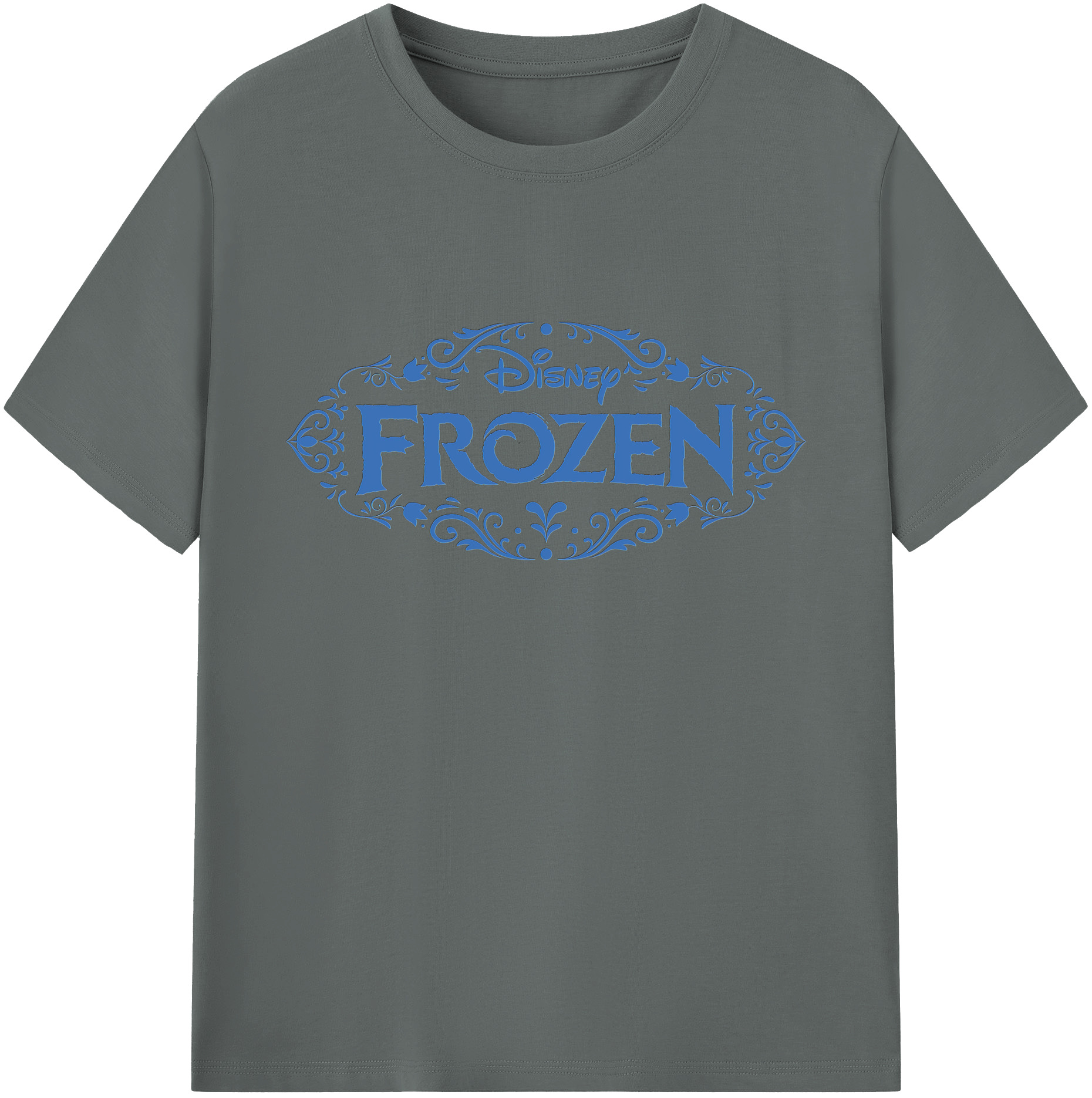 （画像用） アナと雪の女王 アンナ エルサ Frozen Anna Elsa 綿100％ メンズ半袖Tシャツ｜肌触りやわらか＆通気性